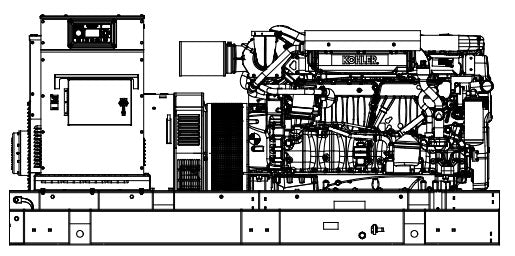 Kohler (Now Rehlko) 350kW Diesel Generator (Genset) – Model 350EOZCS
