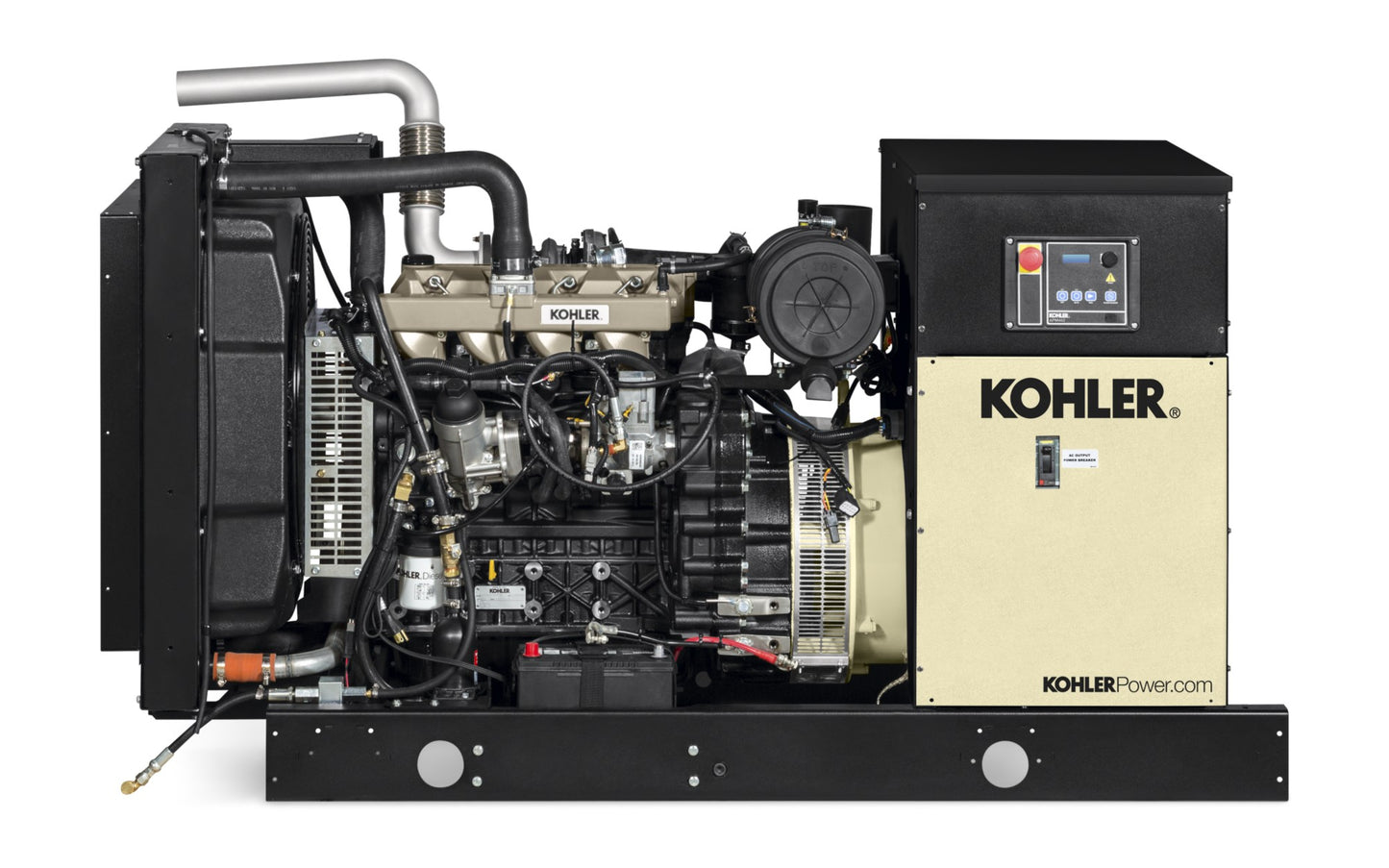 Kohler (Now Rehlko) 40kW Diesel Generator (Genset) – Model 40REOZK
