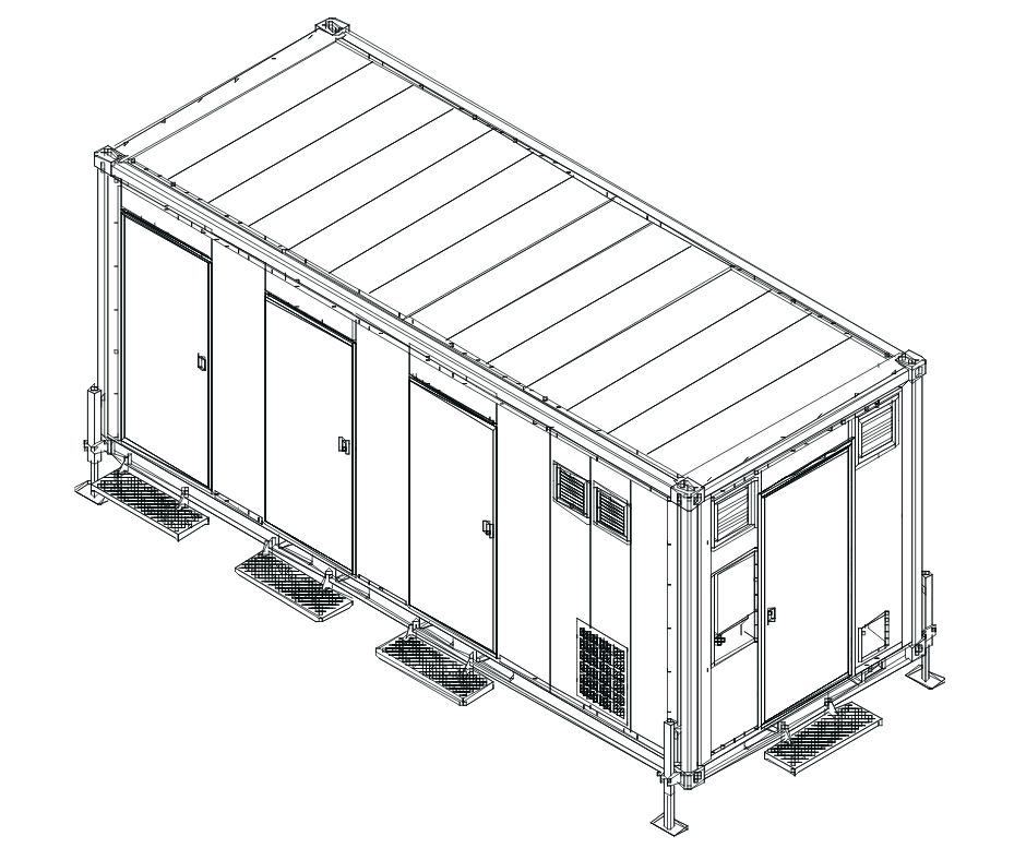 Alaska Structure Inc ALASKA 6-PERSON SHOWER/LATRINE FACILITY – AKS-AY892