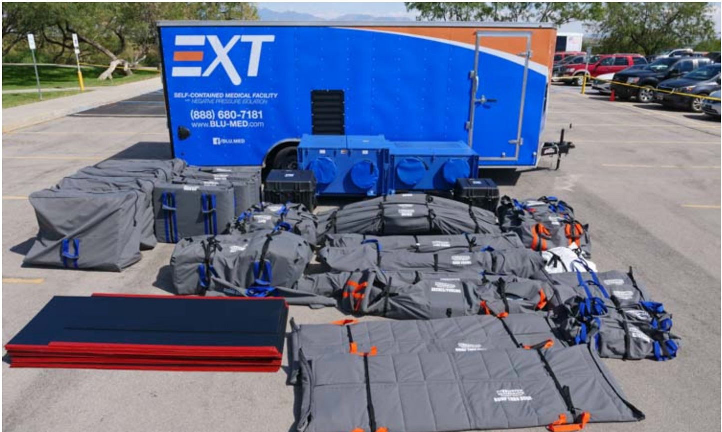 Alaska Structures BLU-MED 14' TRAILER SYSTEM, 3P – AKS-AZ178