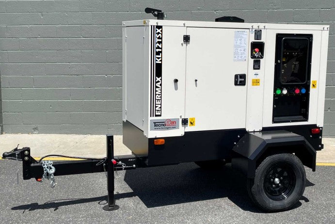 Tecnogen Prime 10kW Generator – Model KL12TSX | Tier 4 | 28-Hour Runtime