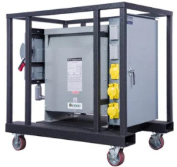 Power Assemblies Portable Transformer Distribution Cart – PWA-TC-3P75A3