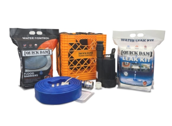 Absorbent Specialty Products QUICK DAMS EMERGENCY FLOOD PUMP KIT 5-PI – QDPK1