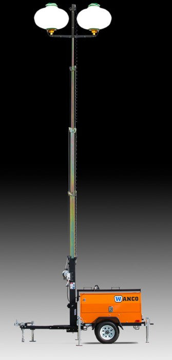 Wanco Inc Mobile 4kW Diesel Generator (Genset) – Model WLTT2LM4K | Tier 4 Final