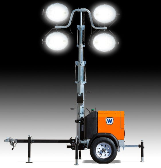 Wanco Inc Mobile 6kW Diesel Generator (Genset) – Model WLTT4MK6K | Tier 4 Final