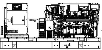 Kohler (Now Rehlko) 500kW Diesel Generator (Genset) – Model 500EOZCS