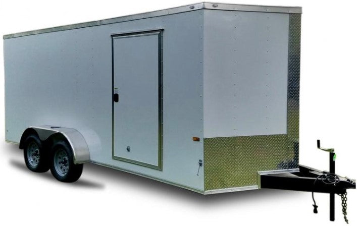 Rock Solid Cargo 7' x 24' Tandem Axle Enclosed Cargo Trailer – Standard Package – 7.24TA STD