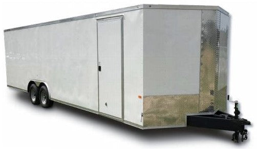 Rock Solid Cargo 8.5' x 16' Tandem Axle Enclosed Cargo Trailer – Standard Package – 8.5.16TA STD