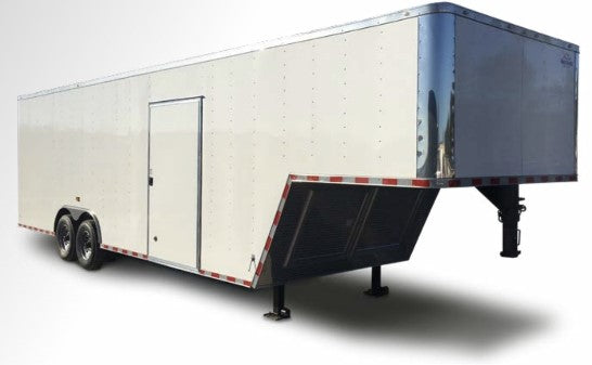 Rock Solid Cargo 8.5' x 42' Triple Axle Gooseneck Enclosed Cargo Trailer – Standard Package – 8.5.42 GN STD