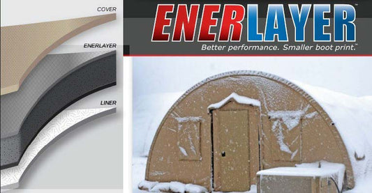 Alaska Structures, Inc. ALASKA ENERLAYER , 20' X 32.5' MEDICAL – AK-ENL-2032.5-MS