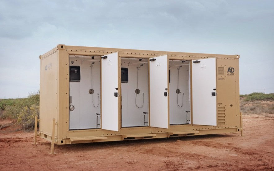 Alaska Structure Inc ALASKA 6-PERSON SHOWER FACILITY – AKS-AY890