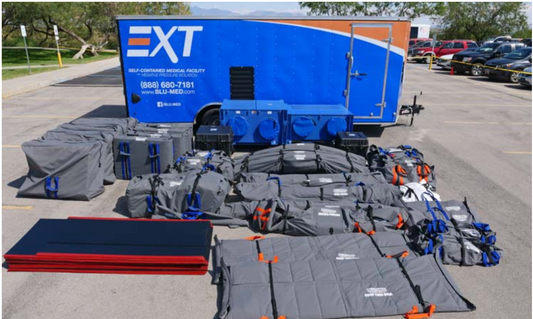 Alaska Structures BLU-MED 14' TRAILER SYSTEM, 3P – AKS-AZ178
