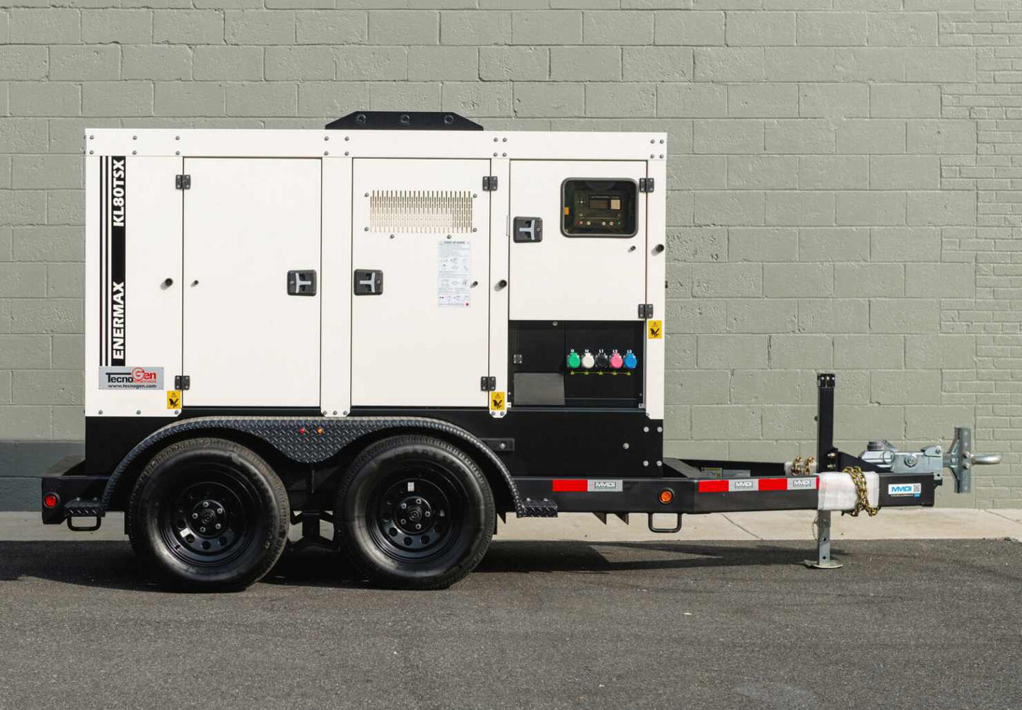 Tecnogen Prime 65kW Generator – Model KL80TSX | Tier 4 | 28-Hour Runtime