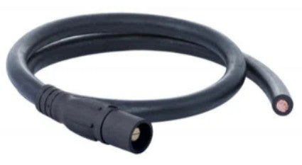 Power Assemblies 4/0 Pig Tail 6' Black – PWA-40TW16006MBE