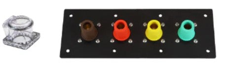 Power Assemblies Threaded Post Camlock Panel – PWA-PNL-04AL9TFCS-5