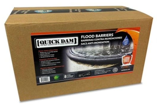 Absorbent Specialty Products QUICK DAM 10FT FLOOD BARRIERS 8/PACK – QD610-8