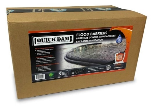 Absorbent Specialty Products QUICK DAM 17FT FLOOD BARRIERS 5/PACK – QD617-5