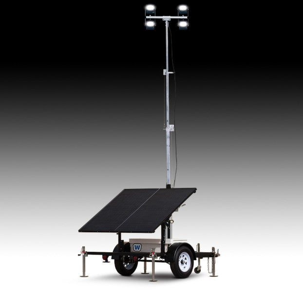Wanco Inc Small Lithium Ion 800W Solar Light Tower – WLTSSM2L800