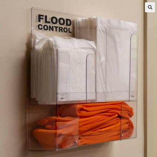 Absorbent Specialty Products INDOOR FLOOD CONTROL WALL MOUNT RACK 1/B – WURACK