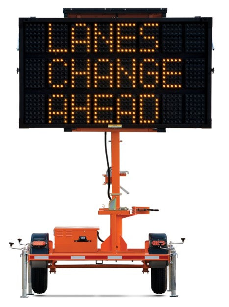 Wanco Inc Mini 3 Line Message Sign Hydraulic Lift – WVT3(A)