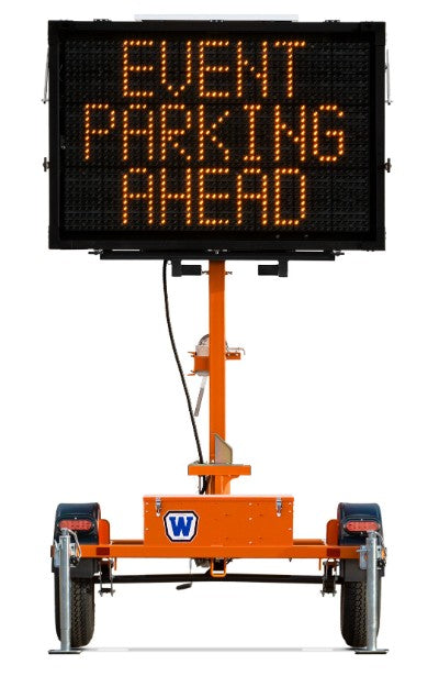 Wanco Inc LargeMetro Matrix Display w Hand Winch – WVTMML