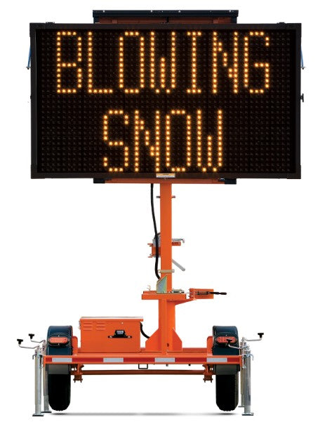 Wanco Inc Mini Matrix Message Sign Hand Winch – WVTM(B)